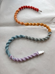 Macrame Phone Charger: Recycled Cotton Cord