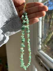 Aventurine Beaded Phone Charm