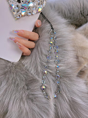 Swarovski Crystal Phone Charm Wrist Strap Lanyard