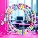 Beaded Fancy 4-IN-1 iPhone/type C phone charger