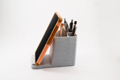 Phone Stand with Accessory Slots