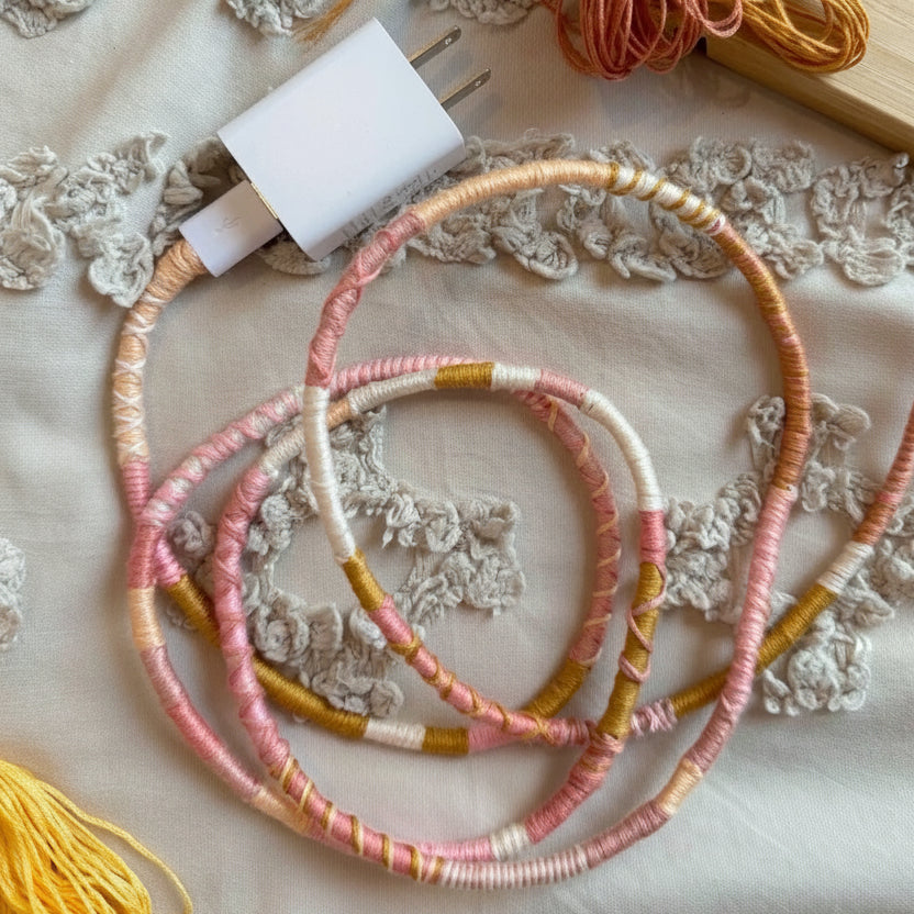 Custom Wrapped Charging Cord